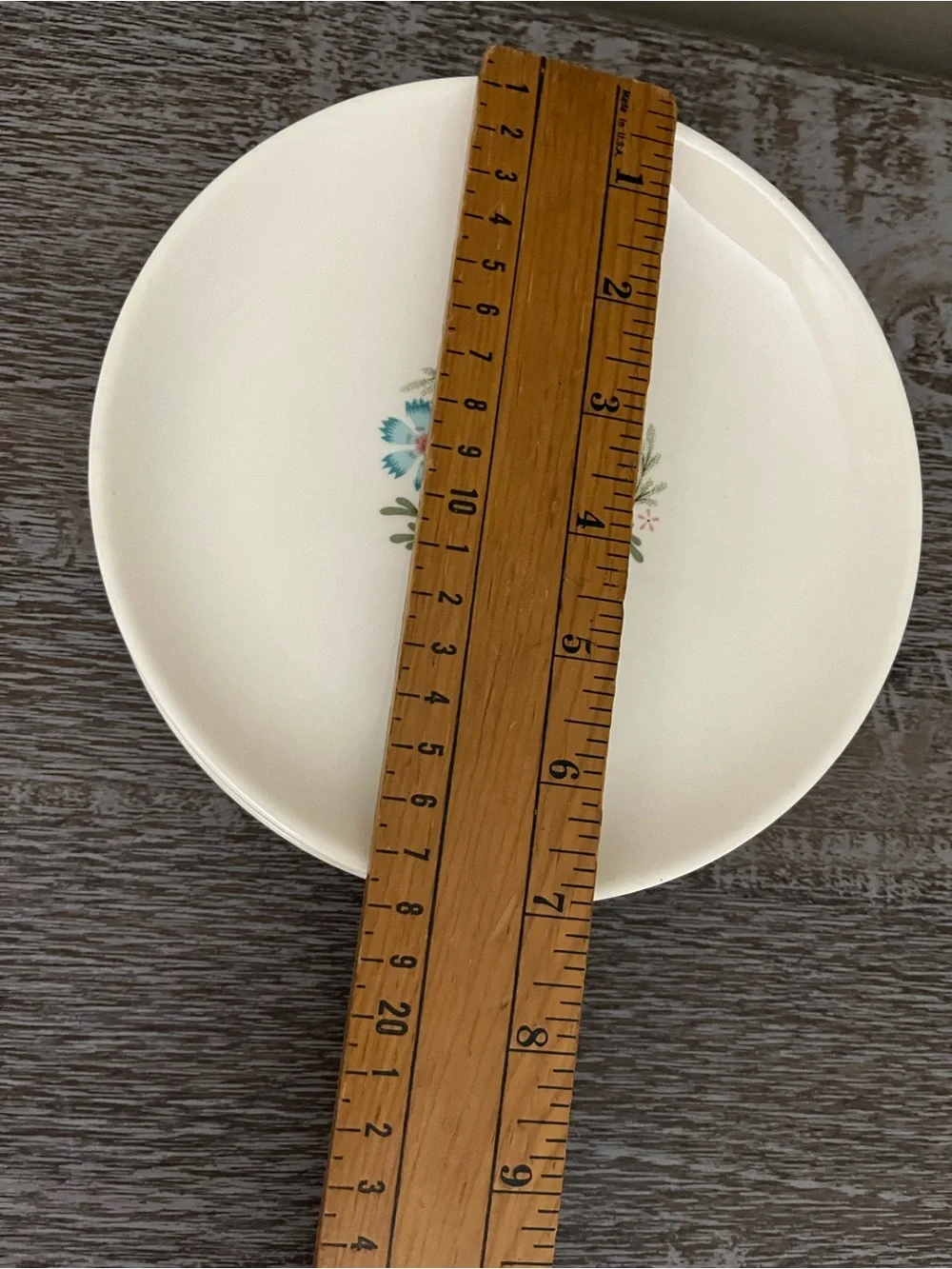 Vintage Taylor Smith & Taylor “Bridal Wreath” salad plates set of four